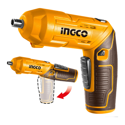 Ingco CSDLI04425  Cordless Li-Ion Screwdriver Set 4V 24PCS | Ingco by KHM Megatools Corp.