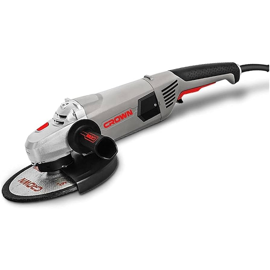 Crown CT13489 Angle Grinder 9" 2600W | Crown by KHM Megatools Corp.
