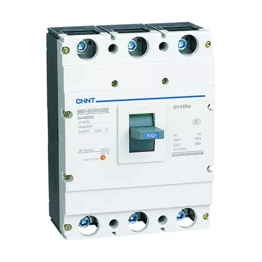 Chint NM1-800H/3300 Moulded Case Circuit Breaker (Type H-3 Pole MCCB) | Chint by KHM Megatools Corp.
