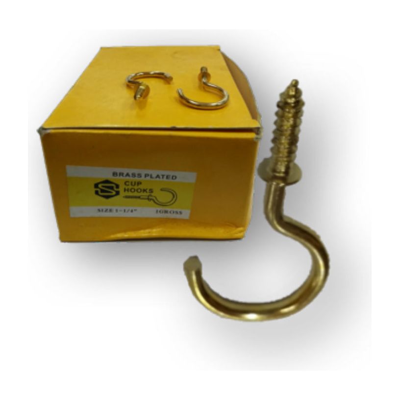 FM Cup Hook (Brass Plated) | FM by KHM Megatools Corp.