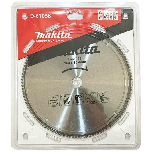 Makita D-61058 Circular Saw Blade 10" x 120T for Aluminum - KHM Megatools Corp.
