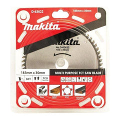 Makita D-63622 Circular Saw Blade 7-1/4" x 60T (Multi Purpose) - KHM Megatools Corp.