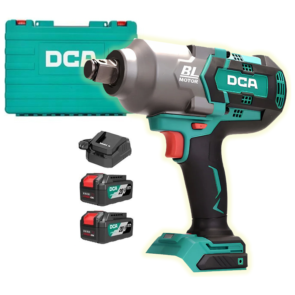 DCA ADPB998-FK 20V Cordless Brushless Impact Wrench 3/4" Drive 5.0Ah | DCA by KHM Megatools Corp.