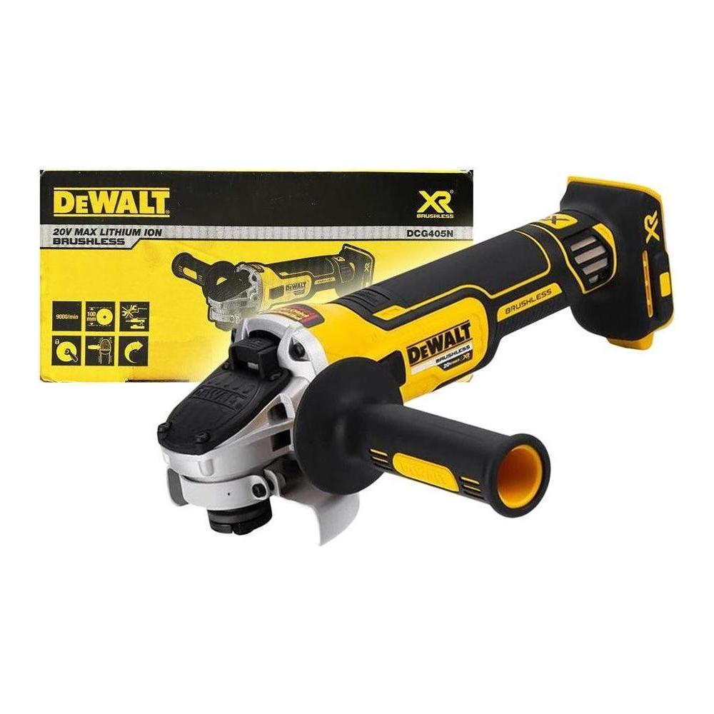 Dewalt DCG405N 20V Cordless Angle Grinder 4" (Bare) [Slide Switch] - KHM Megatools Corp.