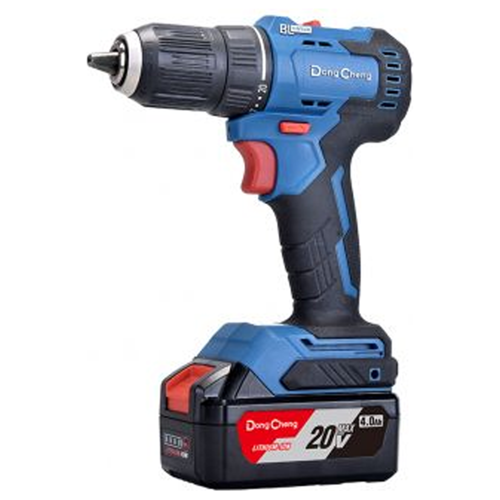 Dong Cheng DCJZ2060iEM Cordless BL Driver Hammer Drill 20V 4.0AH