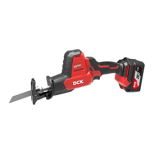 DCK KDJF22 (EM Type) Cordless Brushless Reciprocating Saw 20V (Kit) | DCK by KHM Megatools Corp.