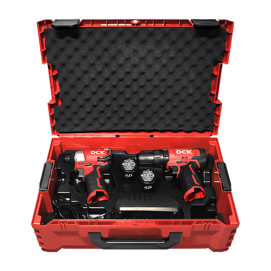 DCK KDKIT25 (EK Type) Cordless Brushless 12V (Combo Kit) | DCK by KHM Megatools Corp.