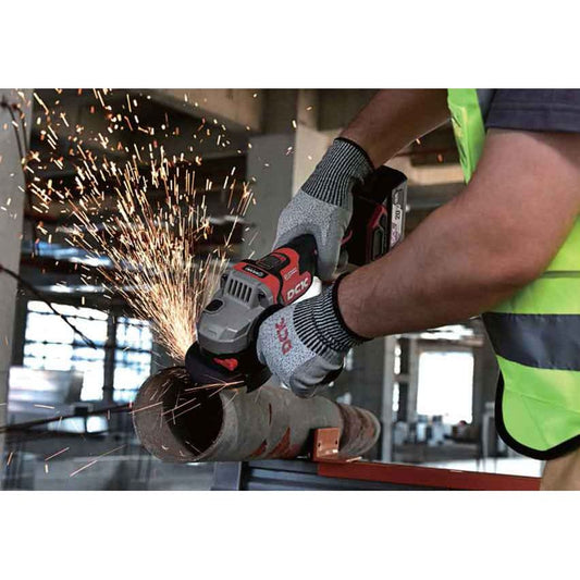 DCK KDSM04-100 (EM Type) Cordless Brushless Angle Grinder 20V (Kit) | DCK by KHM Megatools Corp.