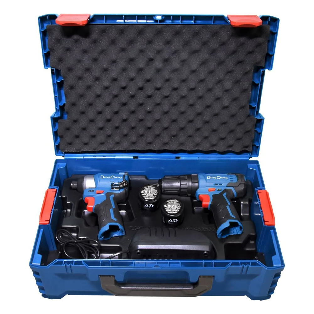 Dongcheng DCKIT25EK Combo Kit Hammer Drill + 12V Brushless Impact Driver 12V 2.0AH Secondary image