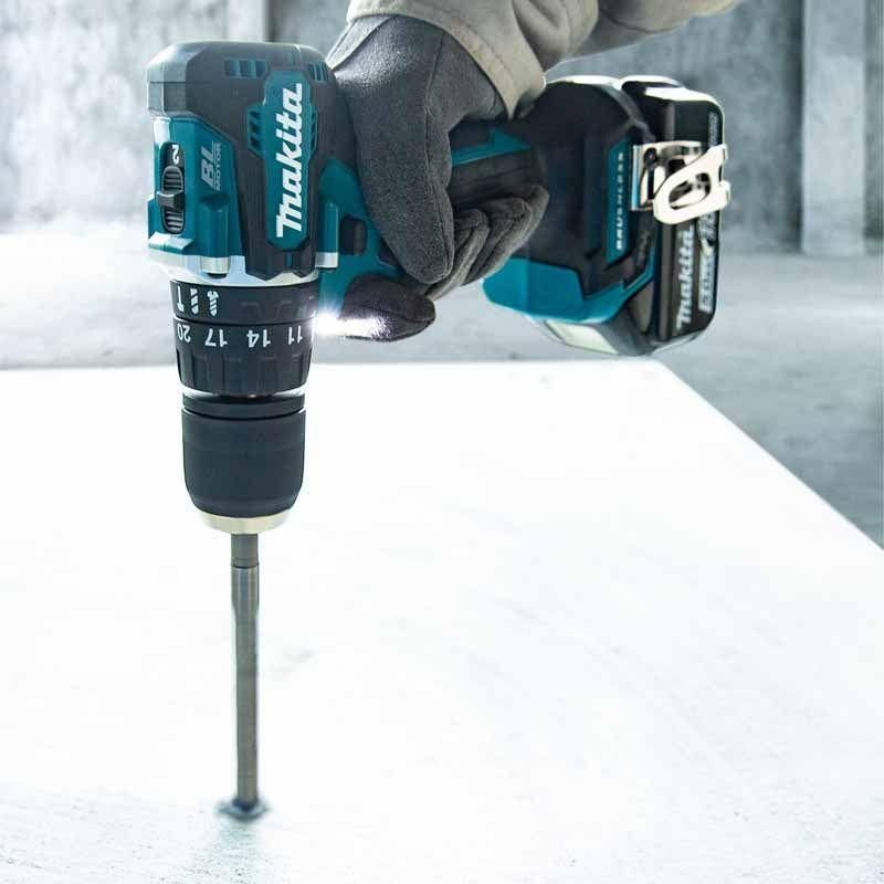 Makita DHP487SYX2 18V Cordless Hammer Drill 13mm 40Nm (LXT) [Kit