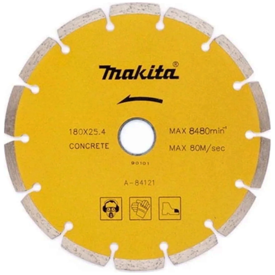 Makita A-84121 Diamond Cut Off Wheel 7" Segmented (Dry) | Makita by KHM Megatools Corp.