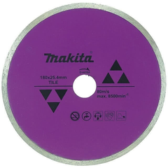 Makita  D-44264 Diamond Cutting Disc Continuous Rim 7" (Wet) | Makita by KHM Megatools Corp.