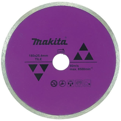 Makita  D-44264 Diamond Cutting Disc Continuous Rim 7" (Wet) | Makita by KHM Megatools Corp.