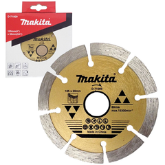 Makita D-71009 Diamond Cutting Disc (Concrete/Stone) 4" | Makita by KHM Megatools Corp.