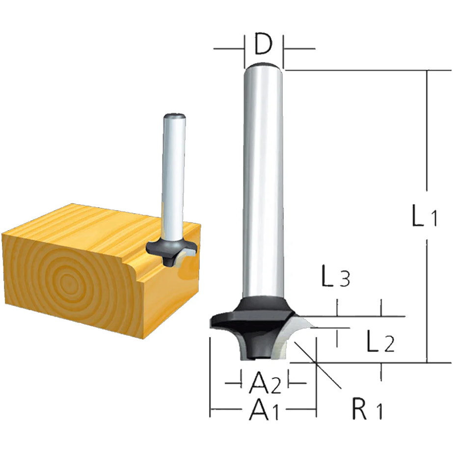 Makita High Speed Steel Beading Router Bit (HSS) | Makita by KHM Megatools Corp.