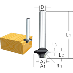 Makita High Speed Steel Beading Router Bit (HSS) | Makita by KHM Megatools Corp.