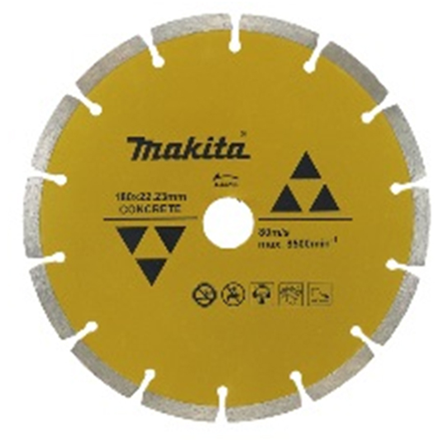 Makita  D-44286 Diamond Cut Off Wheel 7" Segmented (Dry) | Makita by KHM Megatools Corp.