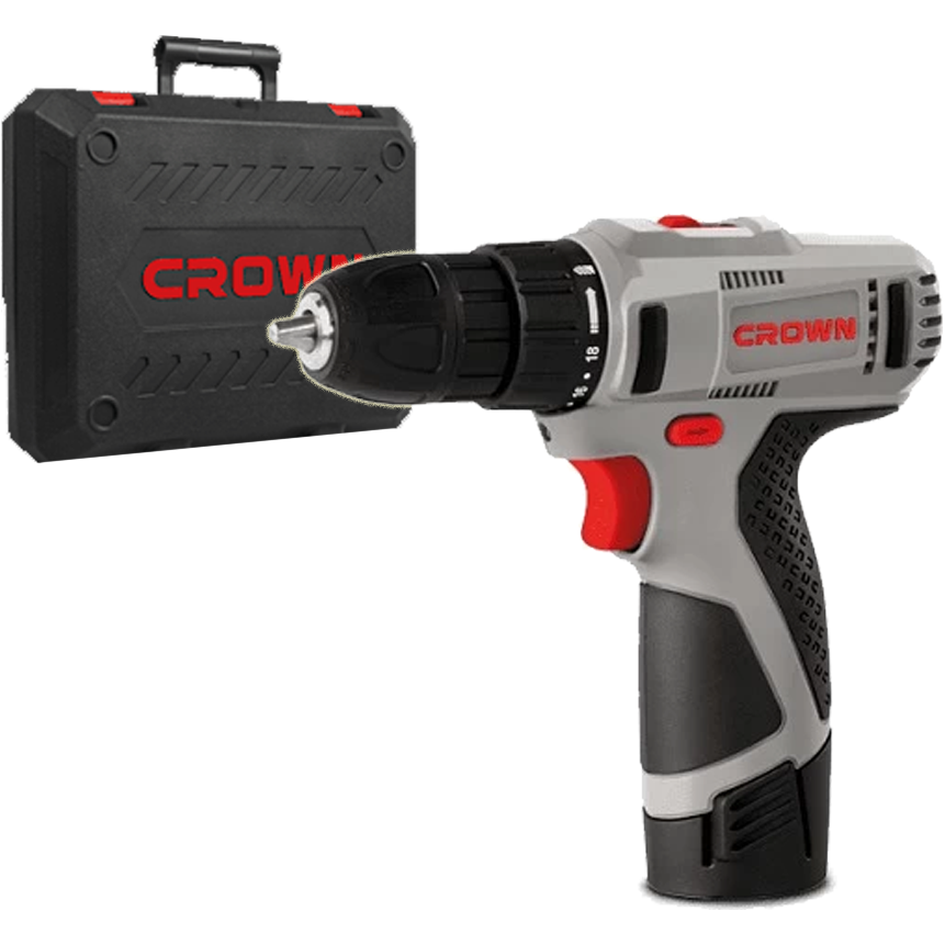 Crown CT21053LH-1.5 Li-Ion Cordless Drill 12V | Crown by KHM Megatools Corp.