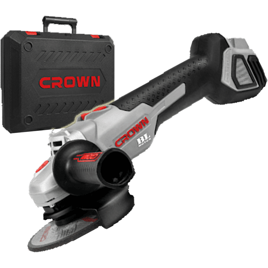 Crown CT23001-115HX-4 Cordless Angle Grinder 20V | Crown by KHM Megatools Corp.