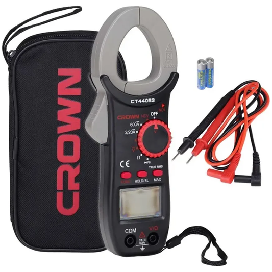 Crown CT44053 AC/DC Digital Clamp Meter 600A | Crown by KHM Megatools Corp.