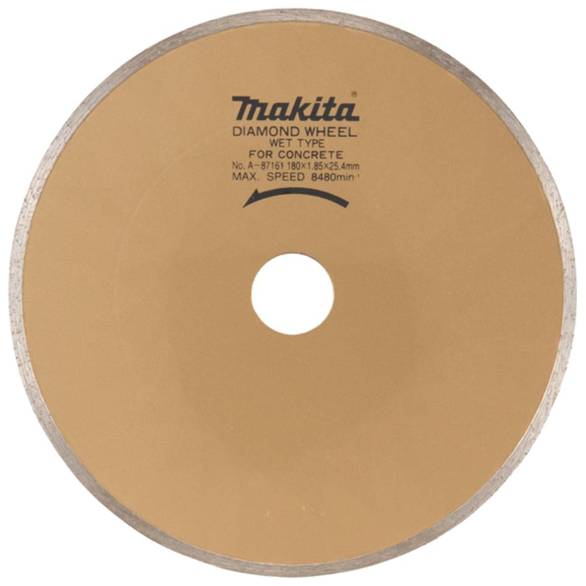 Makita A-87161 Diamond Cutting Disc Continuous Rim 7" (Wet) | Makita by KHM Megatools Corp.