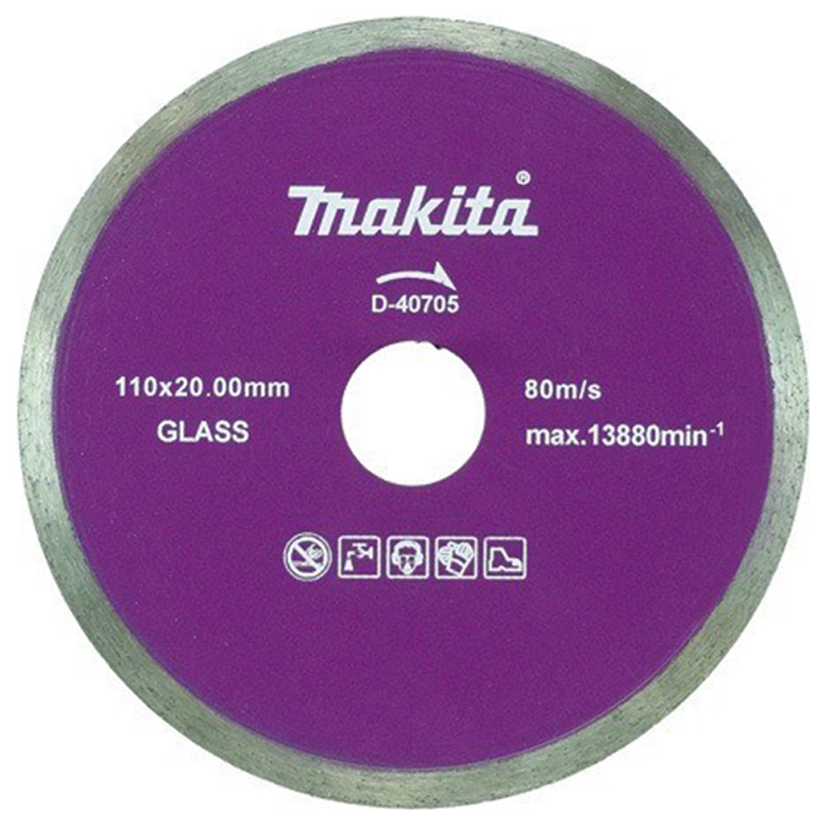 Makita D-40705 Diamond Cutting Disc Continuous Rim 4" (Wet) | Makita by KHM Megatools Corp.