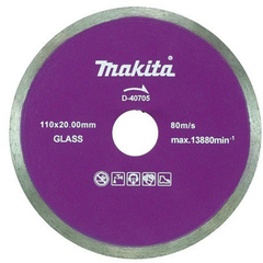 Makita D-40705 Diamond Cutting Disc Continuous Rim 4" (Wet) | Makita by KHM Megatools Corp.