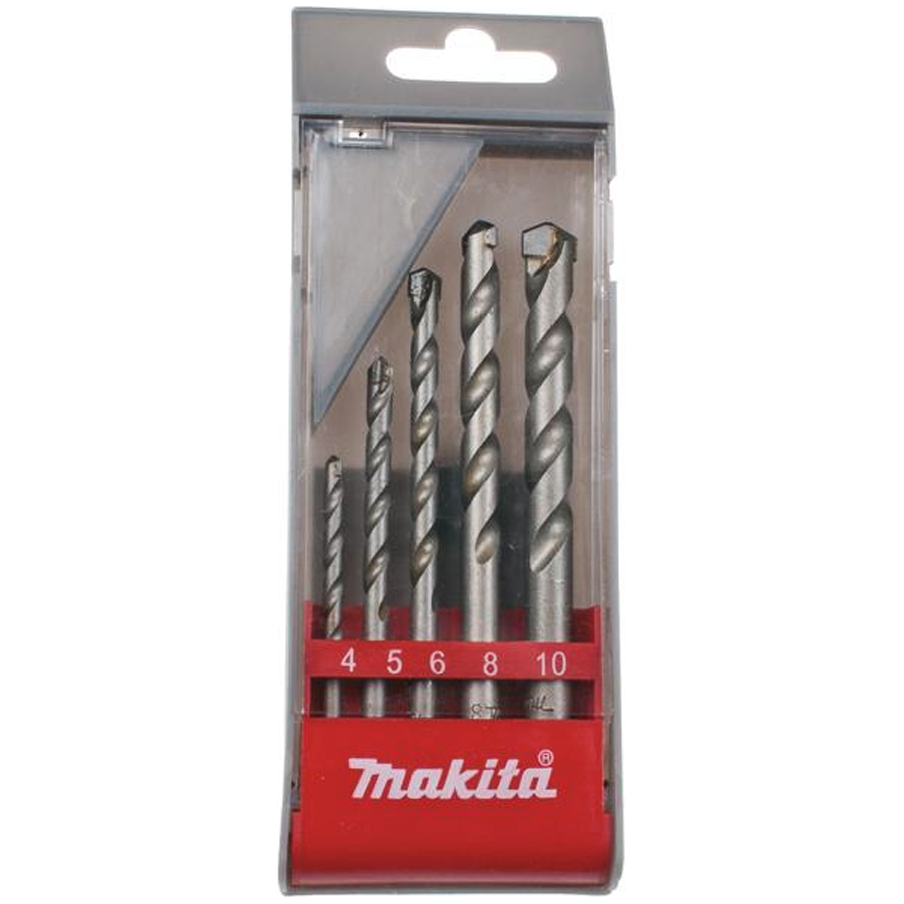 Makita D-05175 TCT Masonry / Concrete Drill Bit Set (5pcs) | Makita by KHM Megatools Corp.