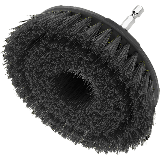 Wadfow WNY3440 Hard Bristle Brush 4" with 1/4" Shank | Wadfow by KHM Megatools Corp.