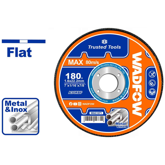 Wadfow WAC1371 Abrasive Metal Cutting Disc 7" | Wadfow by KHM Megatools Corp.