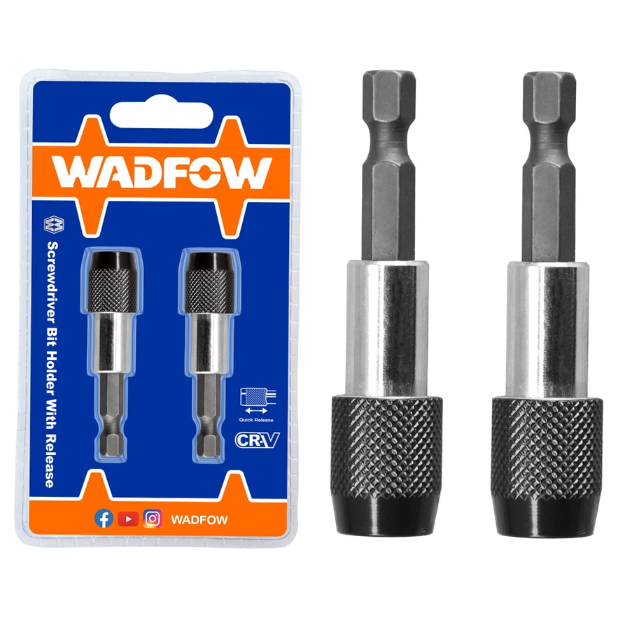 Wadfow WSV3K01 Screw Bit Holder with Release | Wadfow by KHM Megatools Corp. Main image