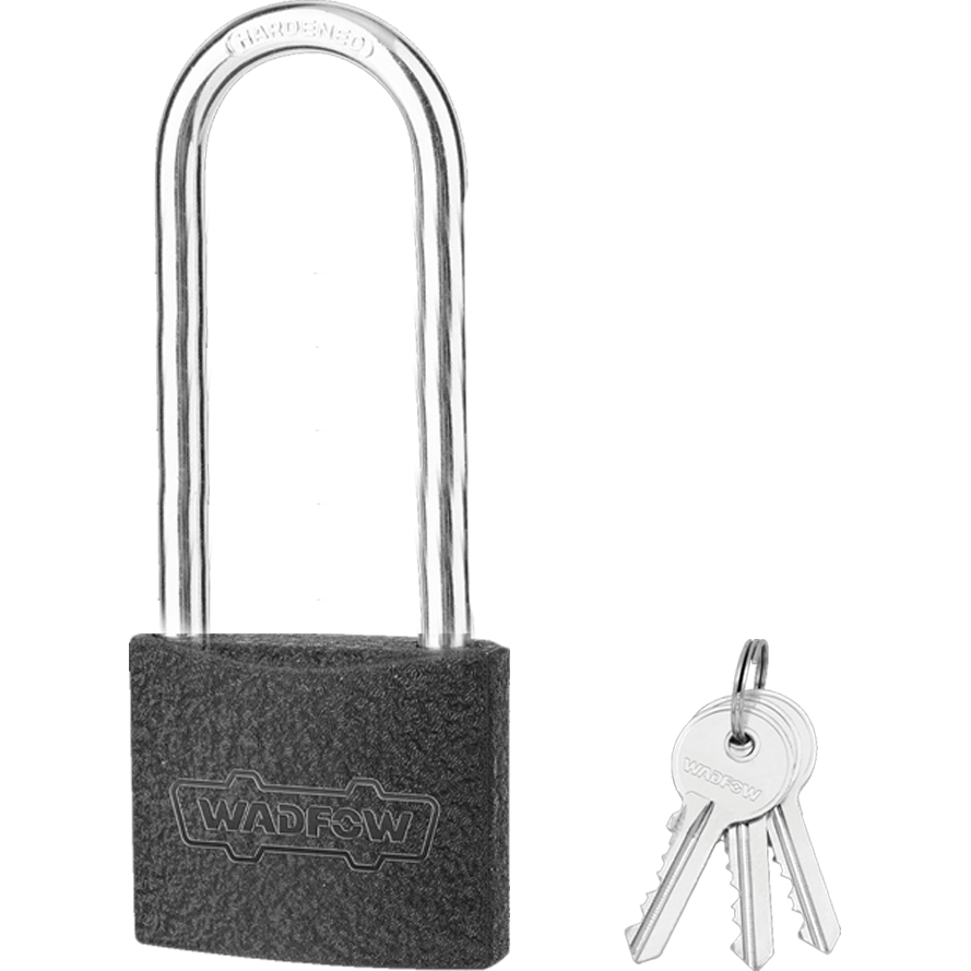 Wadfow Long Shackle Iron Padlock | Wadfow by KHM Megatools Corp. Main image