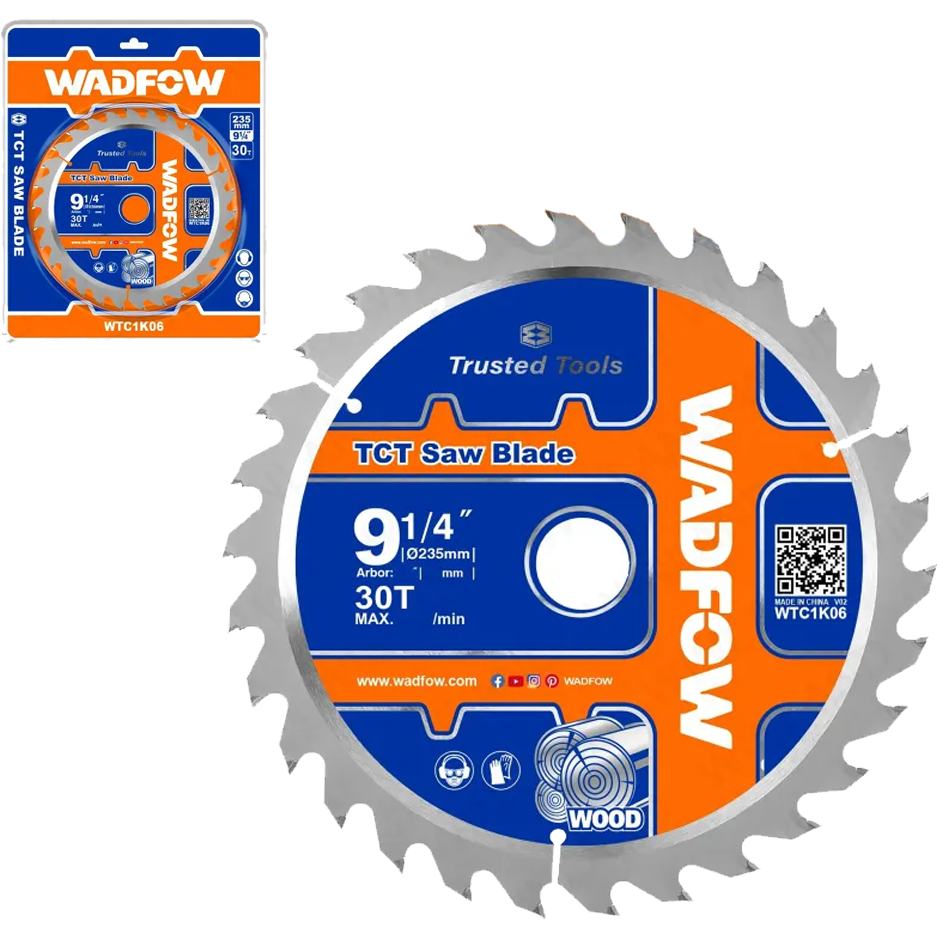 Wadfow WTC1K06 Saw Blade TCT 235MM | Wadfow by KHM Megatools Corp. Main image