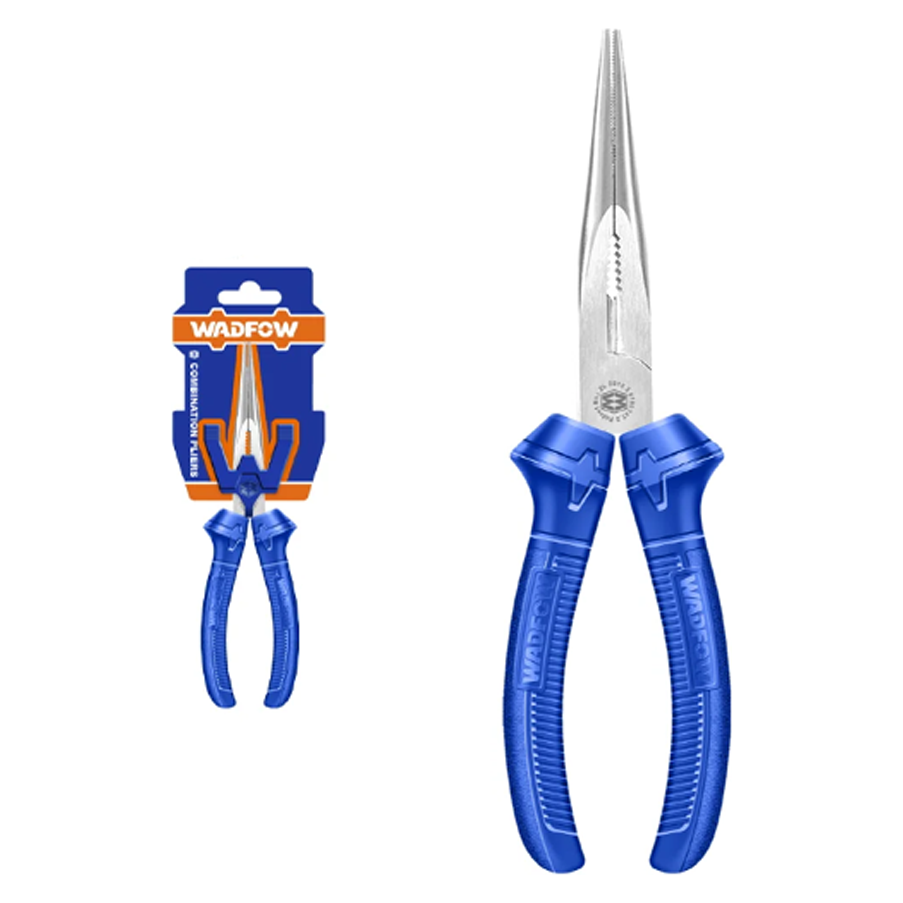 Wadfow WPL2C28 Long Nose Pliers 8" | Wadfow by KHM Megatools Corp. Main image