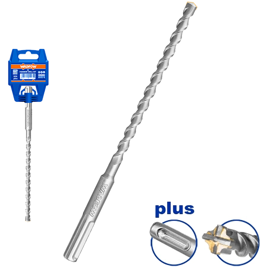 Wadfow Hammer Drill Bit SDS Plus (Double Flute) | Wadfow by KHM Megatools Corp. Main image