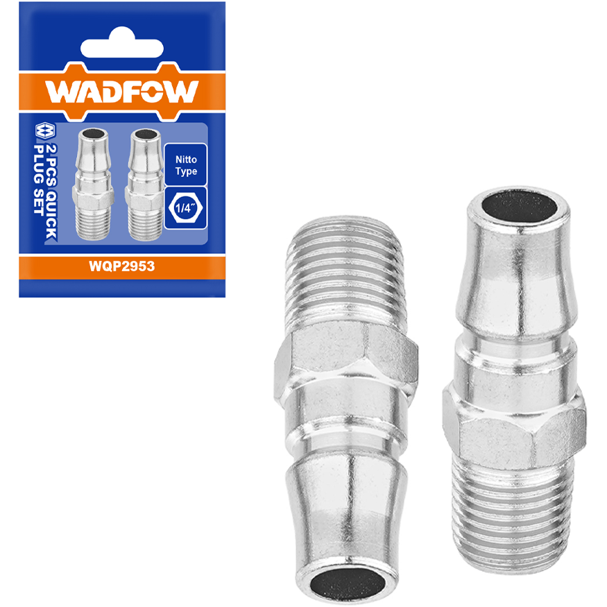 Quick Plug Product Wadfow WQP2953 Quick Plug Set 2Pcs (Male) – KHM Megatools Corp.