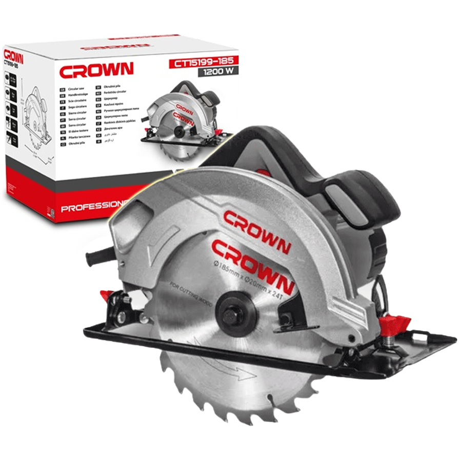 Crown CT15210-235 Circular Saw 2000W 7" | Crown by KHM Megatools Corp.