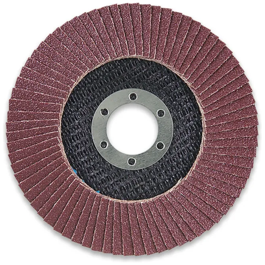 Makita D-26995 Aluminum Oxide Flap Disc (Industrial) 4" | Makita by KHM Megatools Corp.