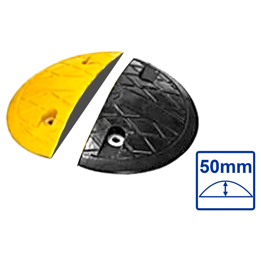 Wadfow WYJ5A05 Speed Bump End 195 X 350 X 50MM | Wadfow by KHM Megatools Corp.