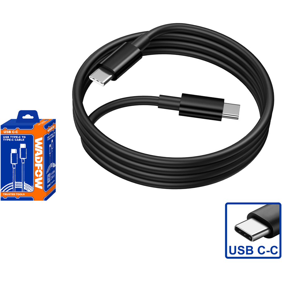 Welding WUB1502 Usb Type-C to Type-C Cable | Wadfow by KHM Megatools Corp. Main image