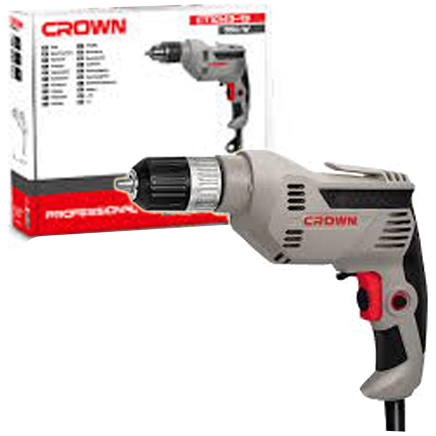 Crown CT10143-10 Electric Drill 550W | Crown by KHM Megatools Corp.