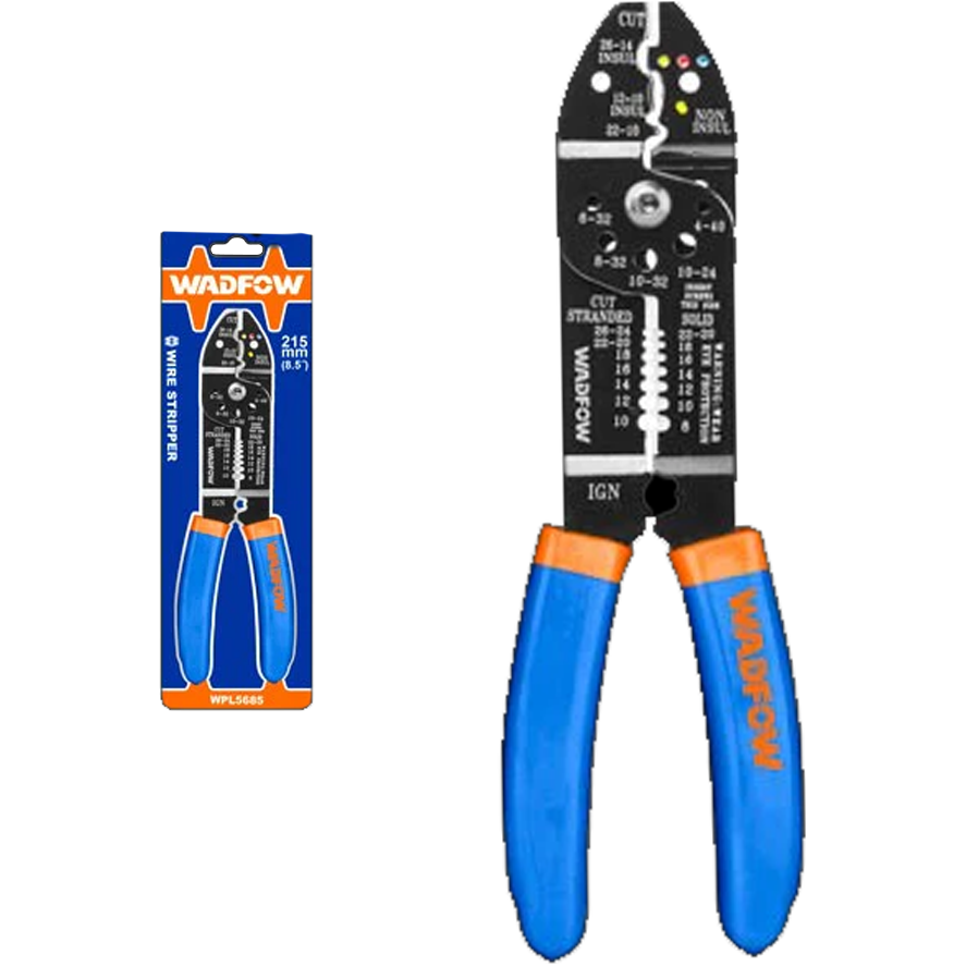 Wadfow WPL5685 Wire Stripper 8.5" | Wadfow by KHM Megatools Corp. Main image