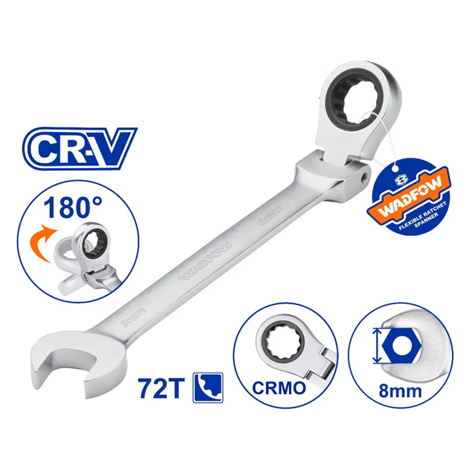 Wadfow Flexible Rachet Spanner Secondary image
