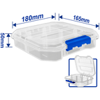 Wadfow WTB8341 Transparent Organizer Small | Wadfow by KHM Megatools Corp.