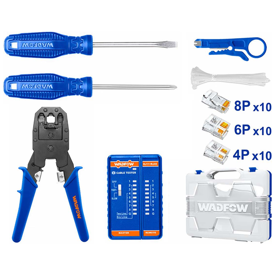 Wadfow WHS2B46 Modular Plug Crimper Set | Wadfow by KHM Megatools Corp. Main image