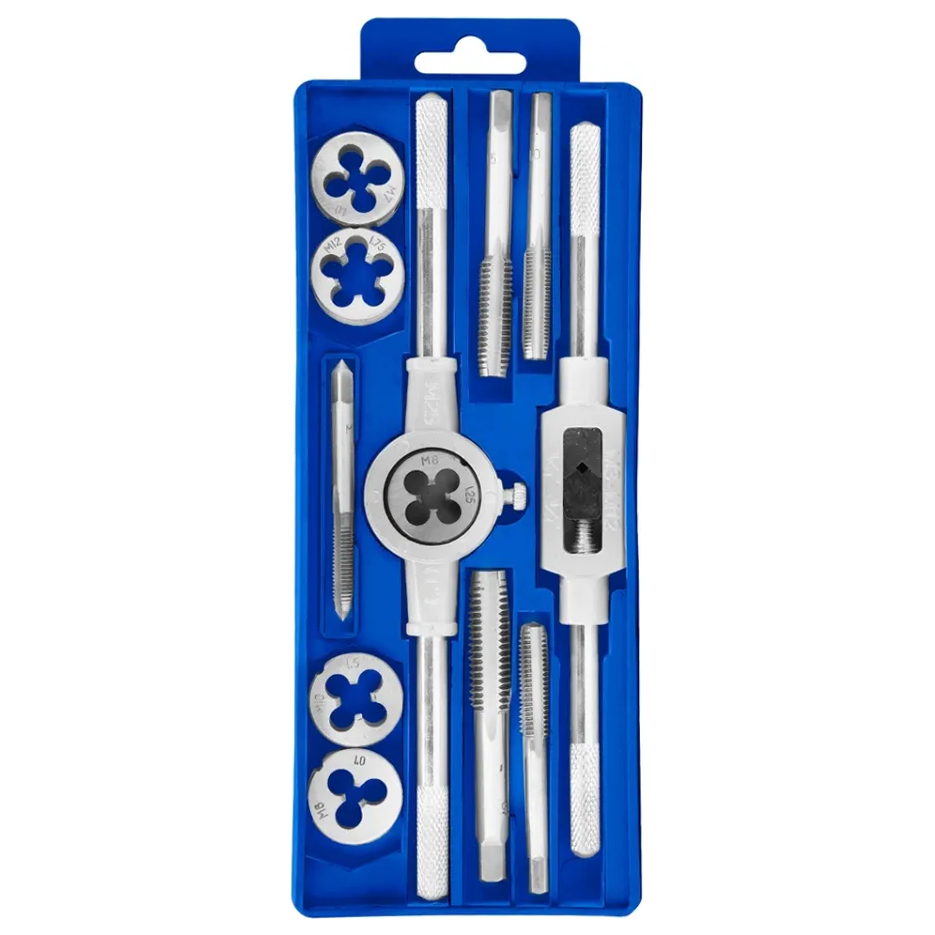 Wadfow WAJ1L01 Tap Die Set 12Pcs | Wadfow by KHM Megatools Corp.