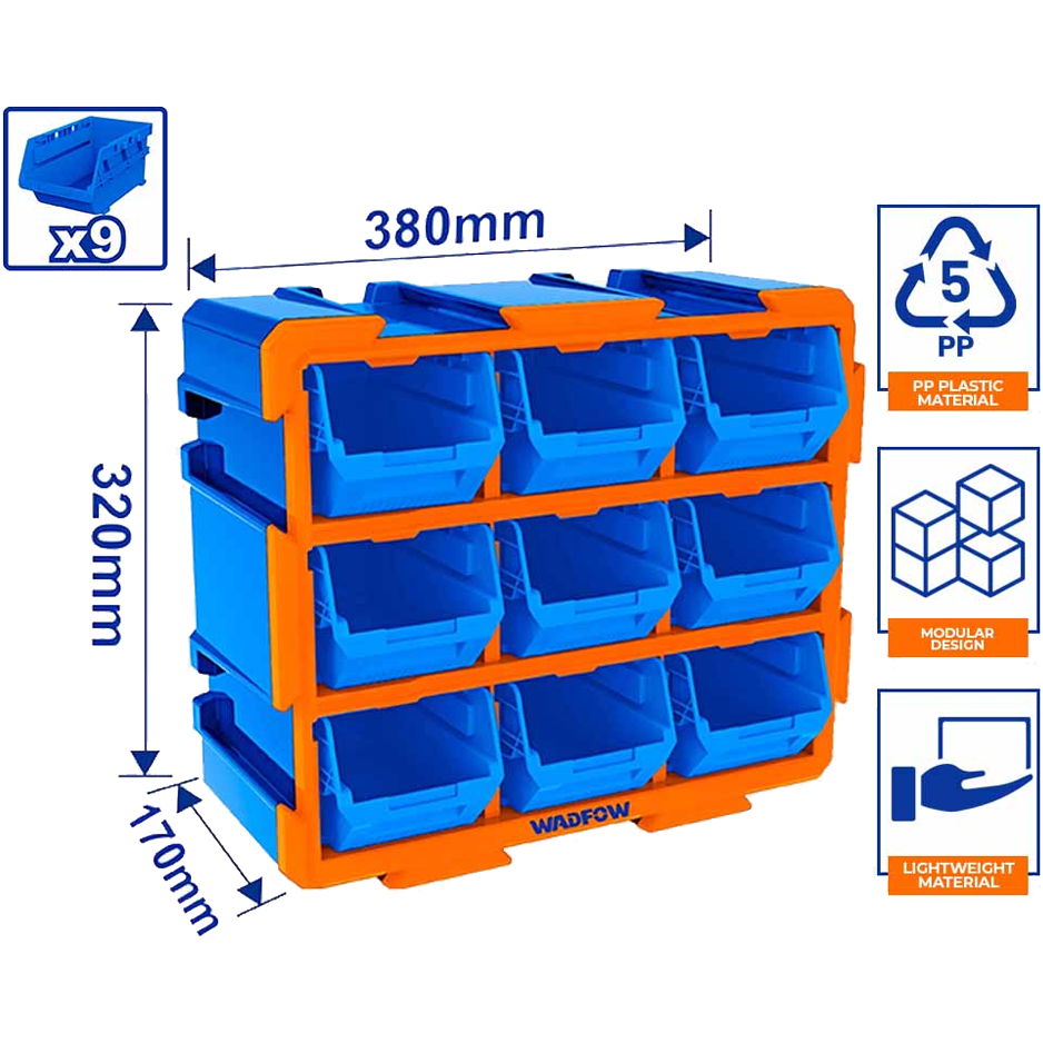 Wadfow WTB8330 Modular Storage Tower Secondary image