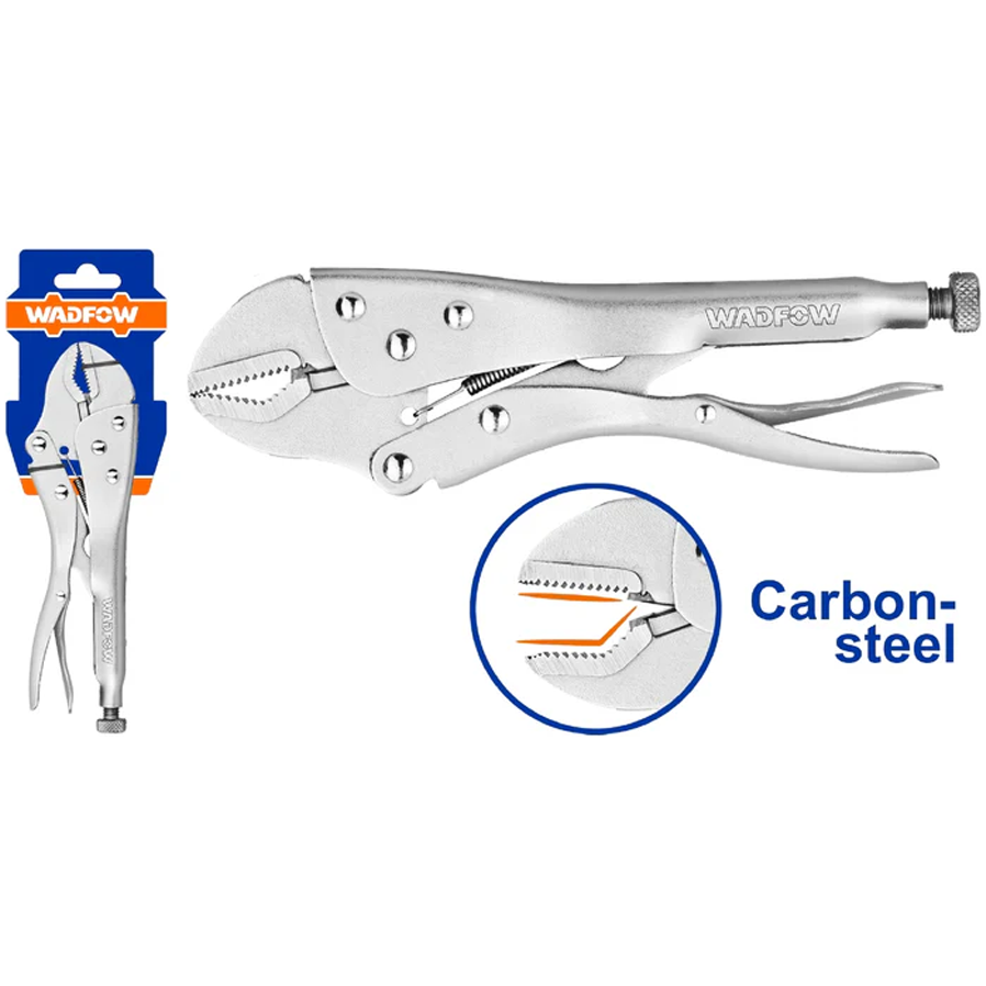 Wadfow WLP9C10 V-Jaw Locking Pliers 10" | Wadfow by KHM Megatools Corp.