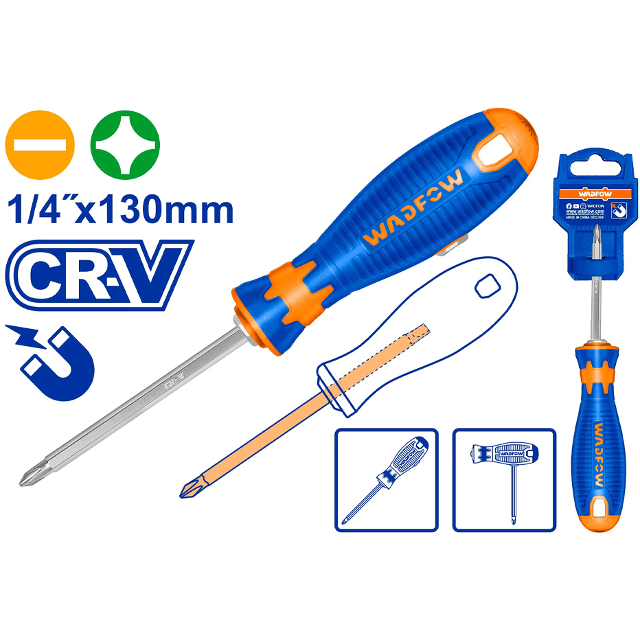 Wadfow  WSS45M3 2in1 Screwdriver Set | Wadfow by KHM Megatools Corp.
