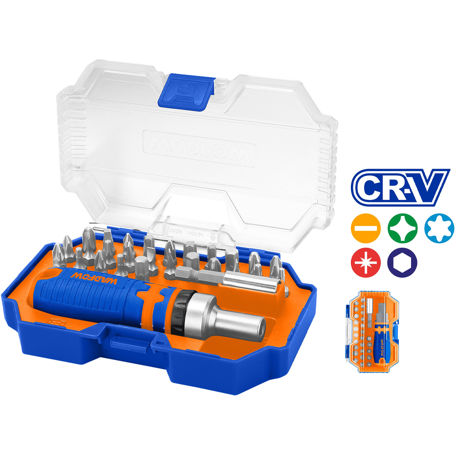 Wadfow WSS8B28 Screwdriver Bits Set 28Pcs Secondary image